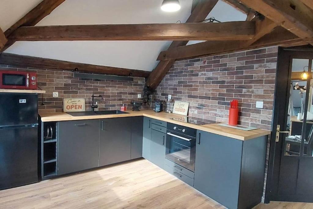 Appartamento *New*Les Amandines Le Loft* Wifi Allevard Esterno foto